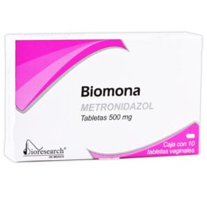 BIOMONA c/10 TABS. Vaginales 500 MG.
