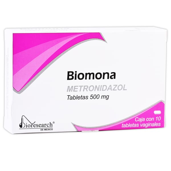 BIOMONA c/10 TABS. Vaginales 500 MG.