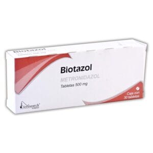 BIOTAZOL c/30 TABS. 500 MG.