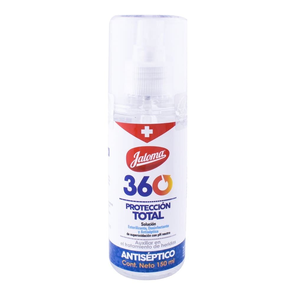 360 ANTISÉPTICO SOLUCIÓN Fco. Atomizador 150 ML. 60 PPM.