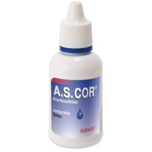 A.S. COR SOL. Fco. Gotero 24 ML. 1 G/100 ML.