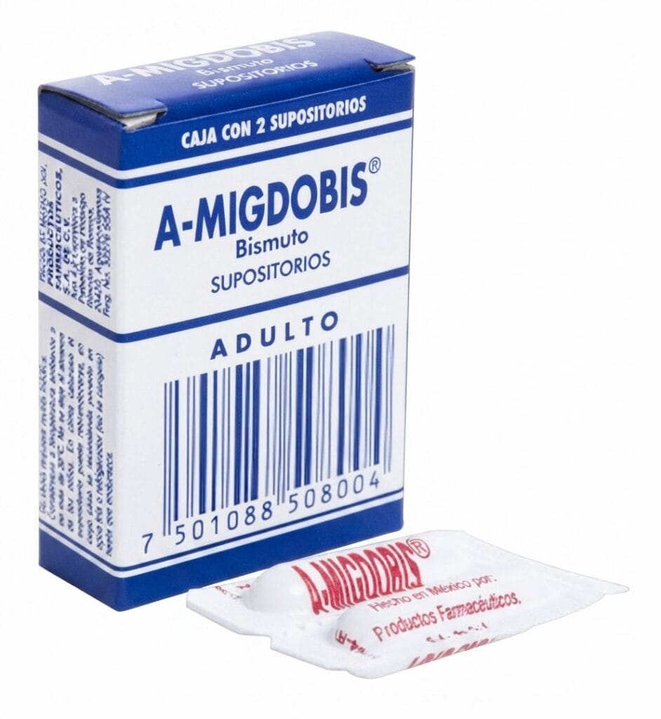 A-MIGDOBIS Adulto c/2 SUPOSITORIOS 0.044 G.