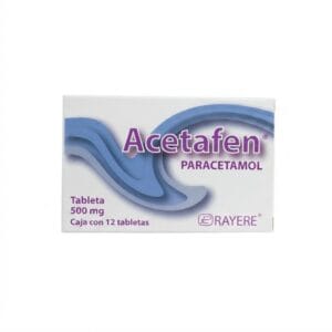 ACETAFEN c/12 TABS. 500 MG.