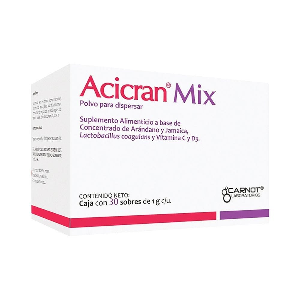 ACICRAN MIX Cja. c/30 SOBS. POLVO 1 G.