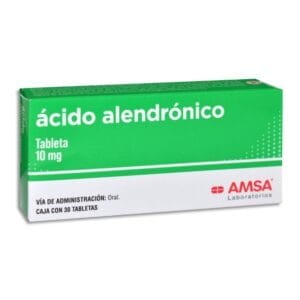 ÁCIDO ALENDRÓNICO (Amsa) c/30 TABS. 10 MG.