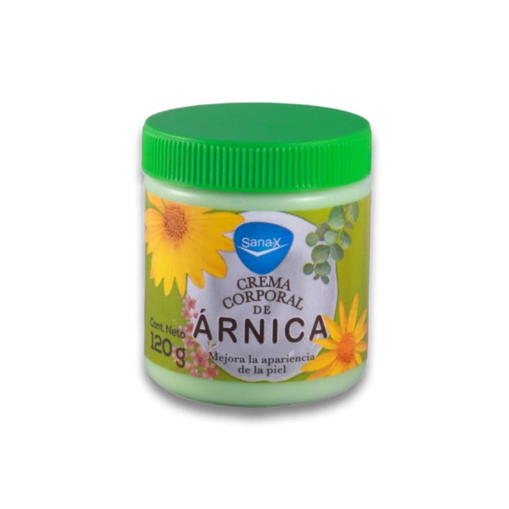 ÁRNICA CREMA CORPORAL (Sana-X) Tarro 120 G.