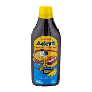 ADEVIT EMULSIÓN Sabor Plátano Fco. 240 ML.