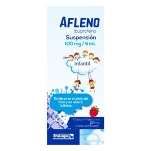 AFLENO SUSP. Infantil Fco. 120 ML. 100 MG/5 ML.