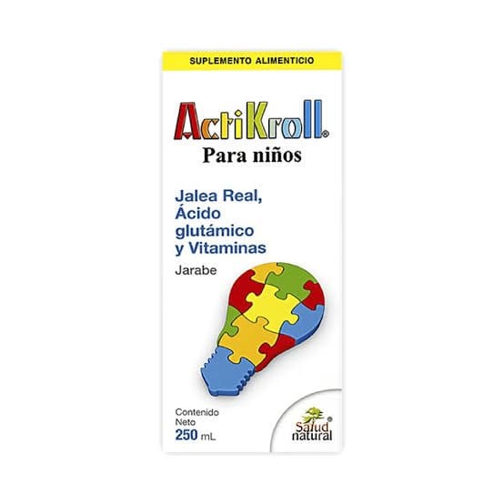 ACTIKROLL JARABE Para Niños Fco. 250 ML.