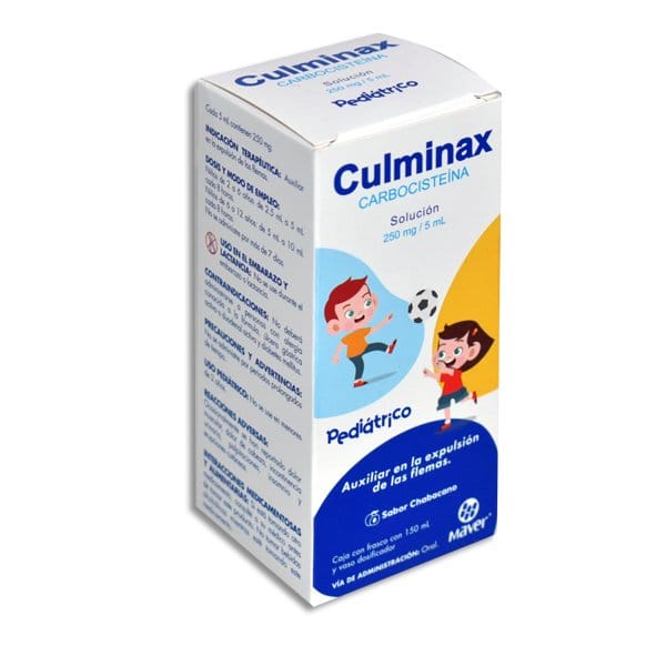 CULMINAX SOLUCIÓN Pediátrico Fco. 150 ML. 250 MG/5 ML.