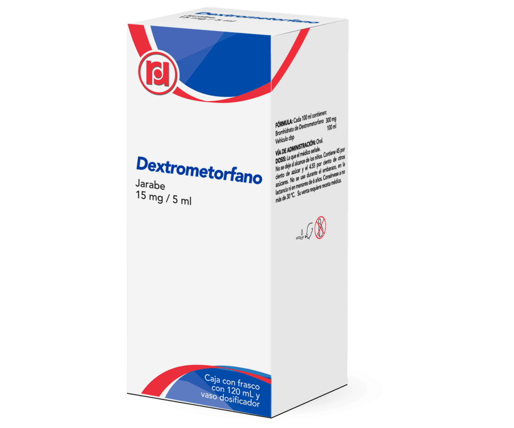 DEXTROMETORFANO (Randall) JARABE Fco. 120 ML. 15 MG/5 ML.