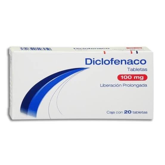DICLOFENACO (Neolpharma) c/20 TABS. L.P. 100 MG.
