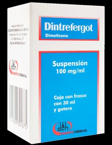 DINTREFERGOT SUSP. Fco. 30 ML. y Gotero 100 MG/1 ML.