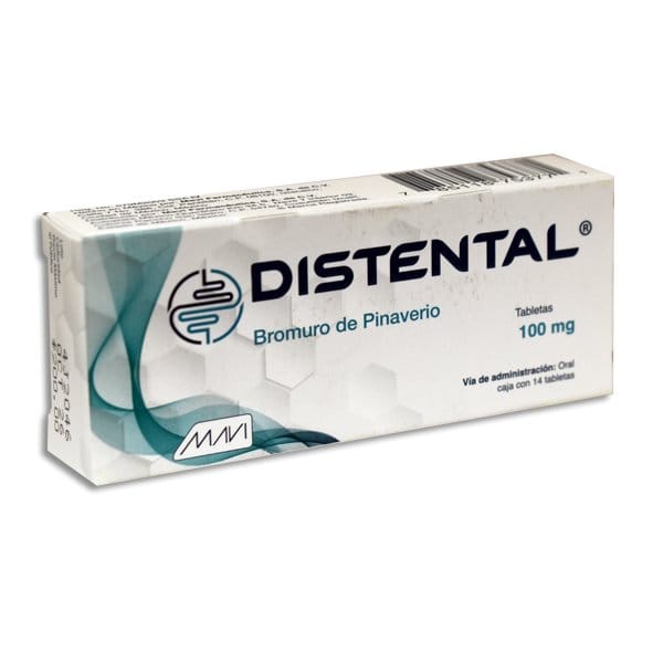 DISTENTAL c/14 TABS. 100 MG.
