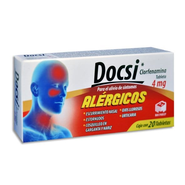 DOCSI c/20 TABS. 4 MG.