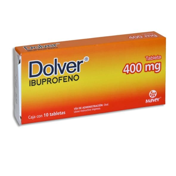 DOLVER c/10 TABS. 400 MG.