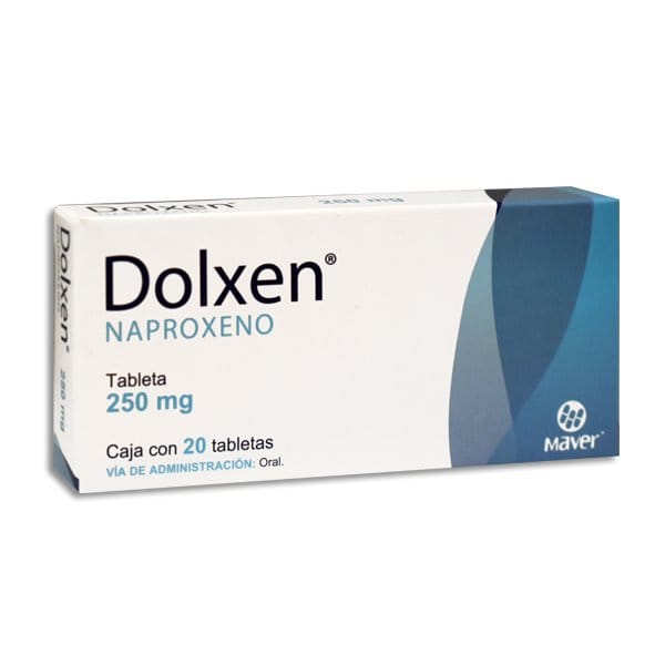 DOLXEN c/20 TABS. 250 MG.