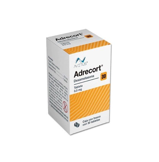 ADRECORT Cja/Fco. c/30 TABS. 0.5 MG.