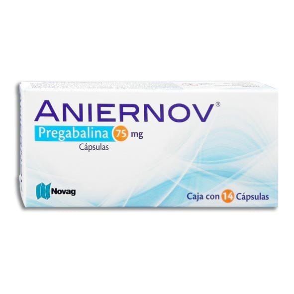 ANIERNOV c/14 CAPS.  75 MG.