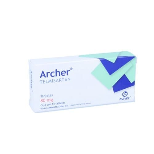 ARCHER c/14 TABS. 80 MG.