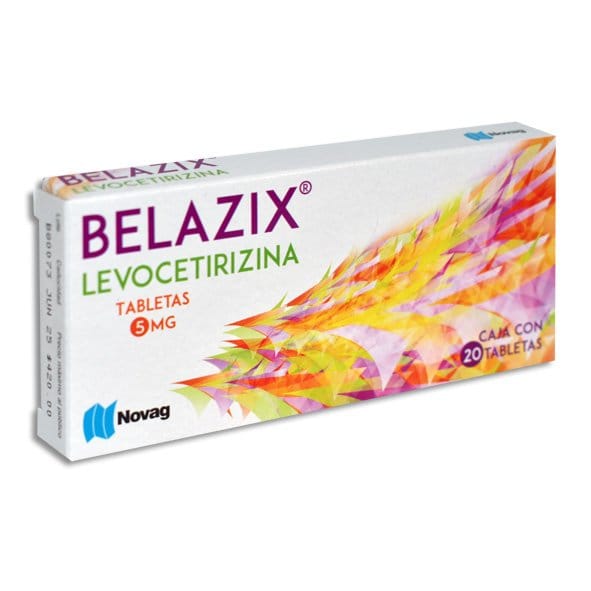 BELAZIX c/20 TABS. 5 MG.