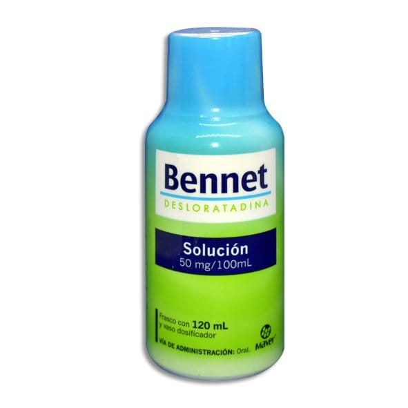 BENNET SOLUCIÓN Fco. 120 ML. 50 MG/100 ML.