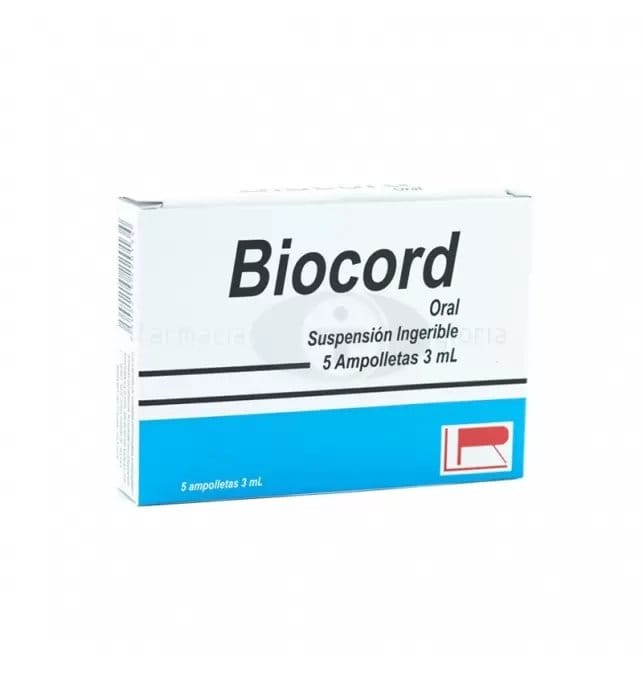 BIOCORD Susp. Ingerible c/5 AMP. 3 ML.
