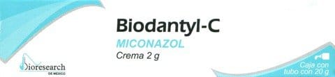 BIODANTYL-C CREMA Tubo c/20 G. 2 G/100 G.