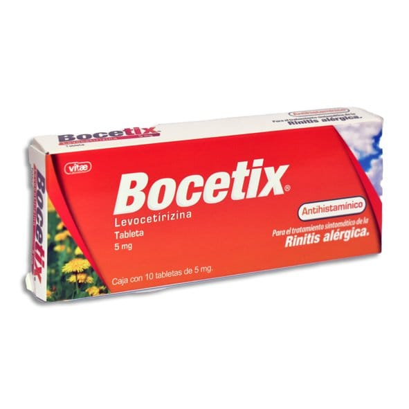 BOCETIX c/10 TABS. 5 MG.
