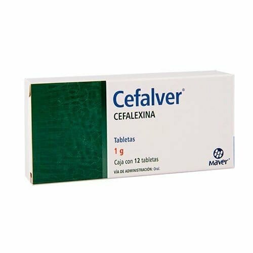CEFALVER c/12 TABLETAS 1 G.