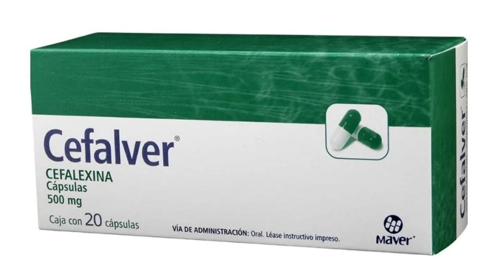 CEFALVER c/20 CAPS. 500 MG.