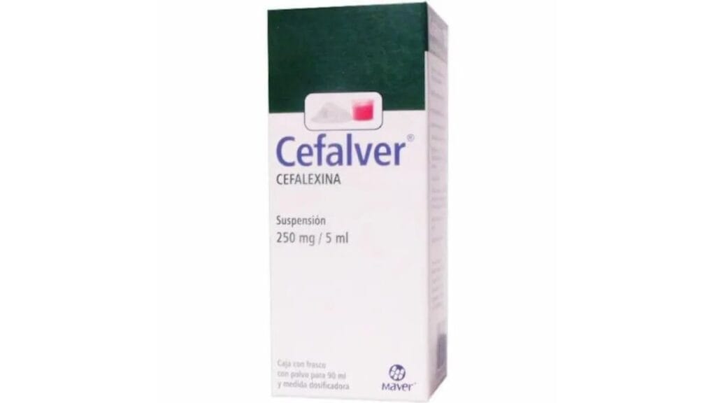 CEFALVER SUSP. Fco. 90 ML. 250 MG/5 ML.