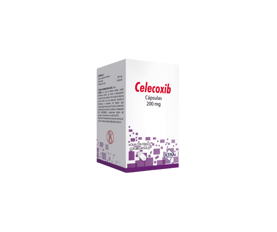 CELECOXIB (Ultra) c/20 CAPS. 200 MG.