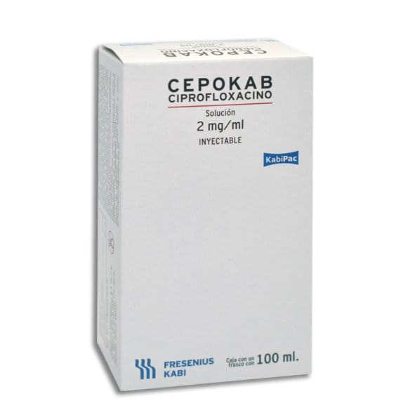 CEPOKAB Sol. Iny. c/1 FCO. 100 ML. 2 MG/1 ML.