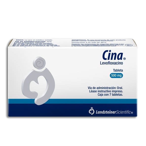 CINA c/7 TABS. 500 MG.