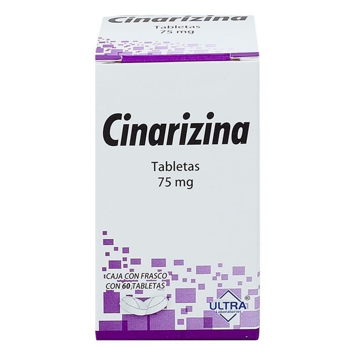 CINARIZINA (Ultra) c/60 TABS. 75 MG.