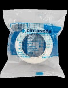 CINTASEDA Rollo A: 1.25cm (1/2"); L: 5m. Bolsa c/1 Pza.