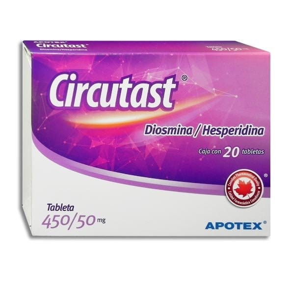 CIRCUTAST c/20 TABS. 450/50 MG.
