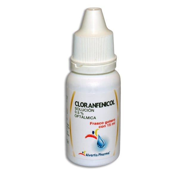 CLORANFENICOL (Alvartis) SOL. OFTÁLMICA 0.5% Fco. Gotero 15 ML.