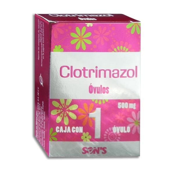 CLOTRIMAZOL (Son´s) c/1 ÓVULO 500 MG.