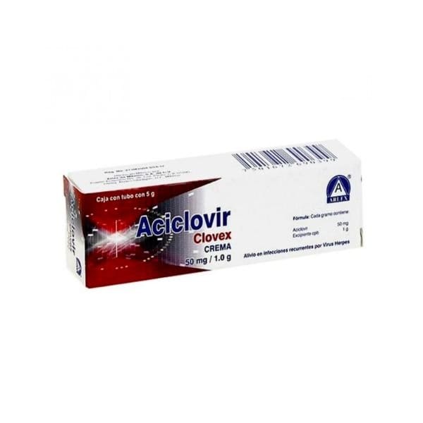 CLOVEX CREMA Tubo c/5 G. 50 MG/1 G.