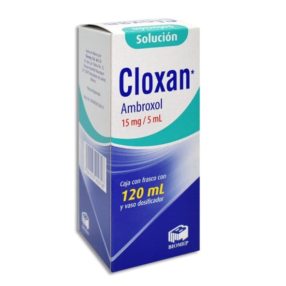 CLOXAN SOLUCIÓN Fco. 120 ML. 15 MG/5 ML.