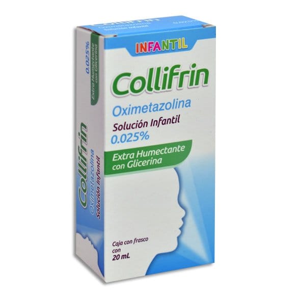 COLLIFRIN SOL. NASAL Infantil 0.025% Fco. Atomizador 20 ML.
