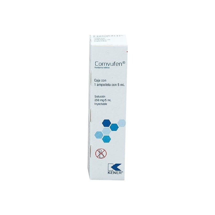 COMVUFEN Sol. Iny. c/1 AMPTA. 250 MG/5 ML.