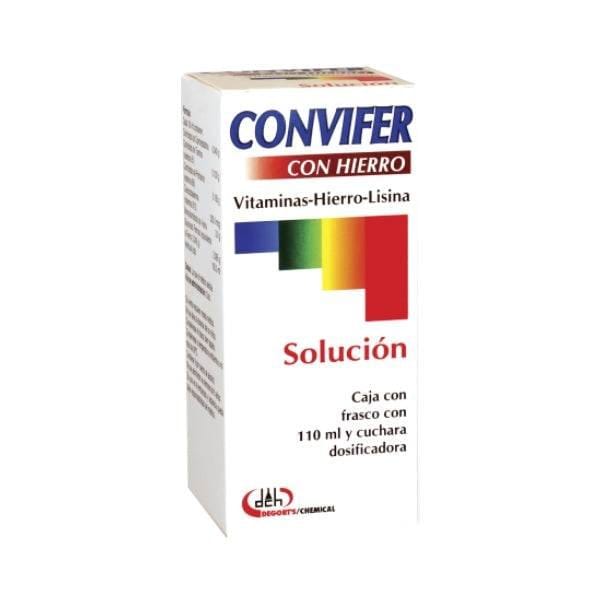 CONVIFER c/HIERRO SOL. Fco. 110 ML.