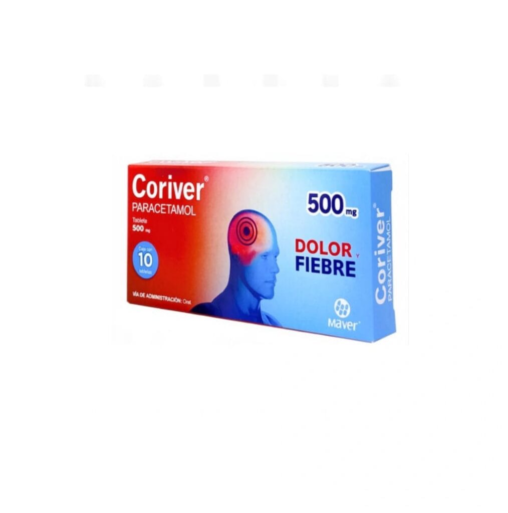 CORIVER c/10 TABS. 500 MG.
