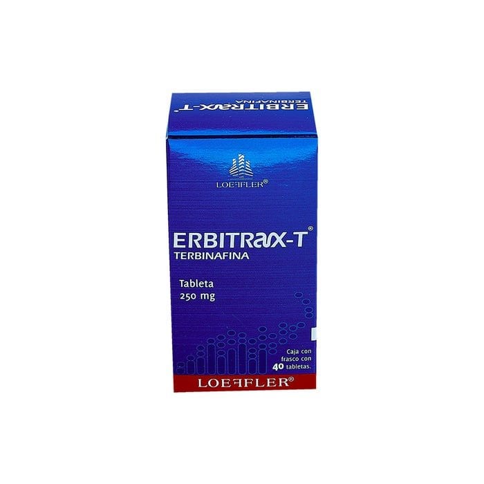 ERBITRAX-T c/40 TABS. 250 MG.