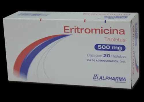 ERITROMICINA (Alpharma) c/20 TABS. 500 MG.