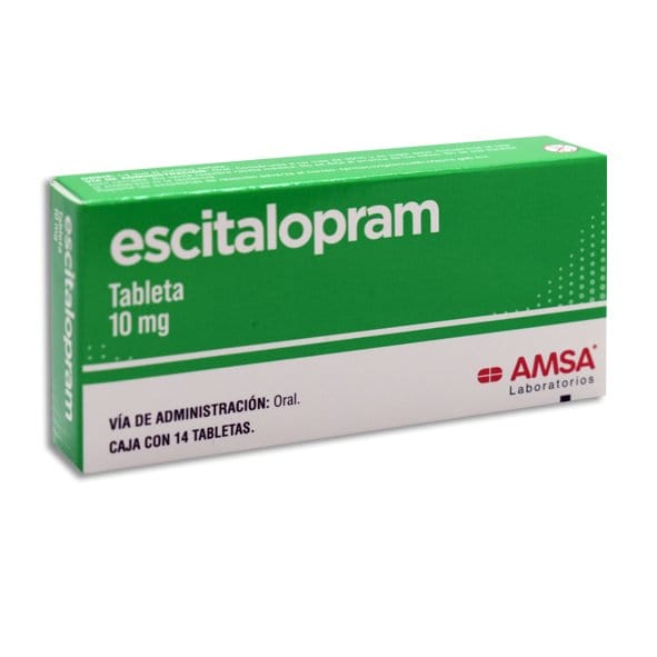 ESCITALOPRAM (Amsa) c/14 TABS. 10 MG.