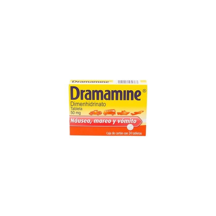 DRAMAMINE c/24 TABS. 50 MG.